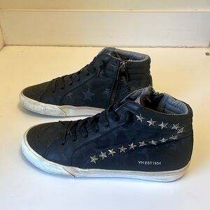 Vintage Havana black studded hi tops size 7.5